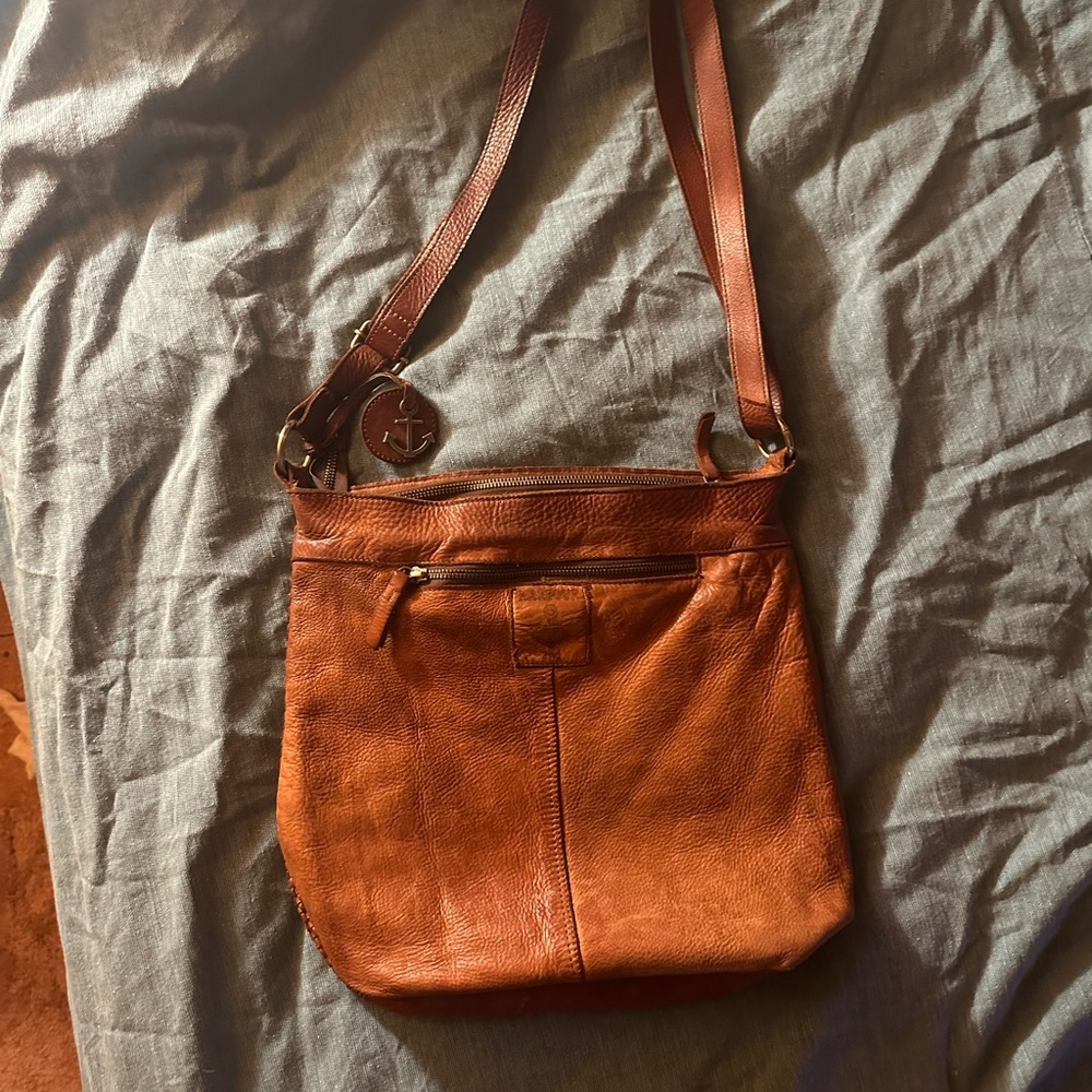 Harbour 2nd over the shoulder / Crossbody, genuine leather handbag.
